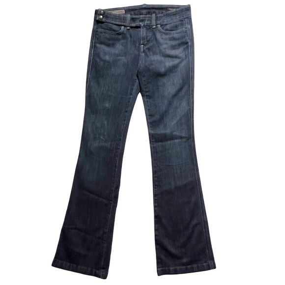Citizens of Humanity Jeans Size 28x33 Dark Wash Denim Maxine Low Waist Flare Y2K - Picture 1 of 14